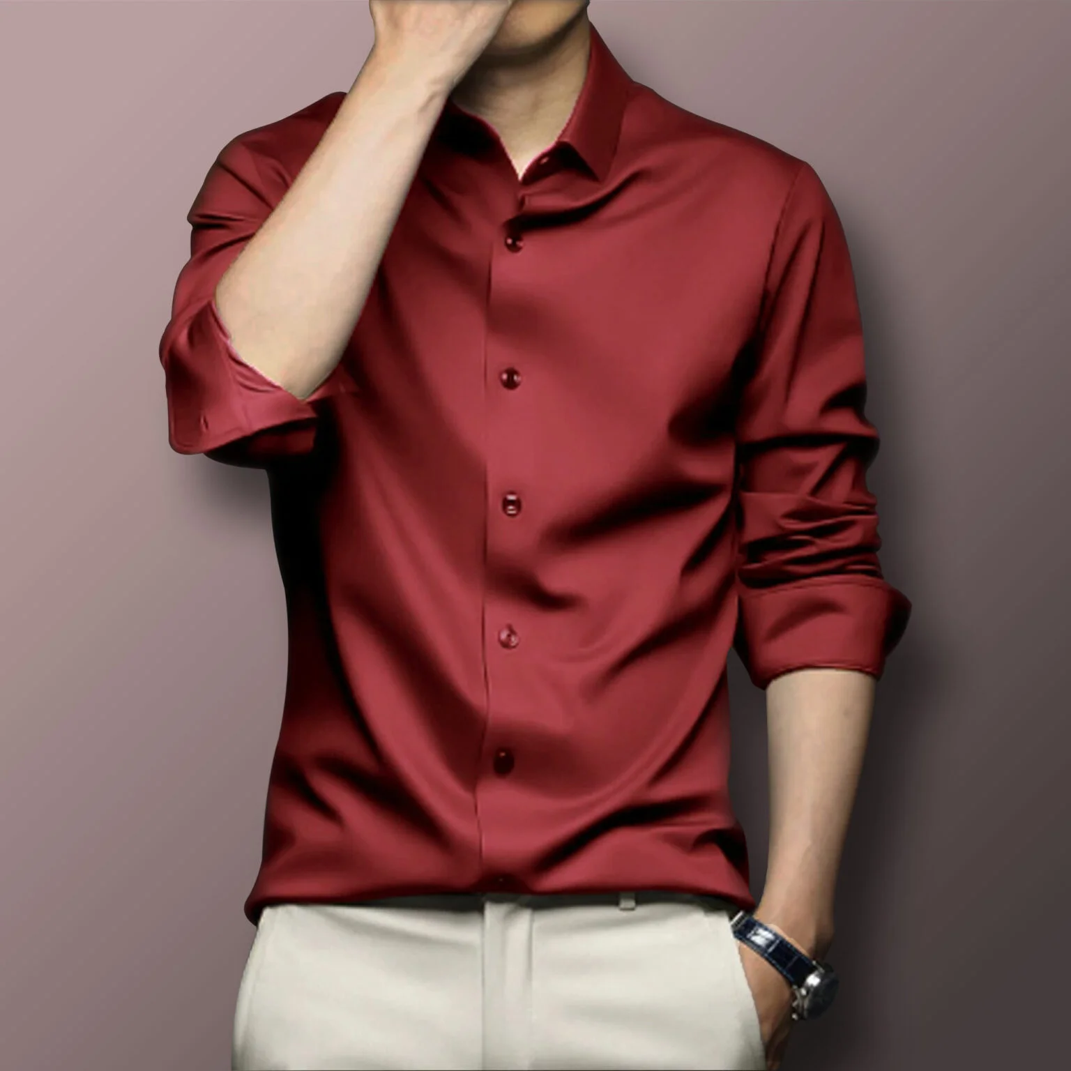 Premium Micro Spandex Shirt - Image 4