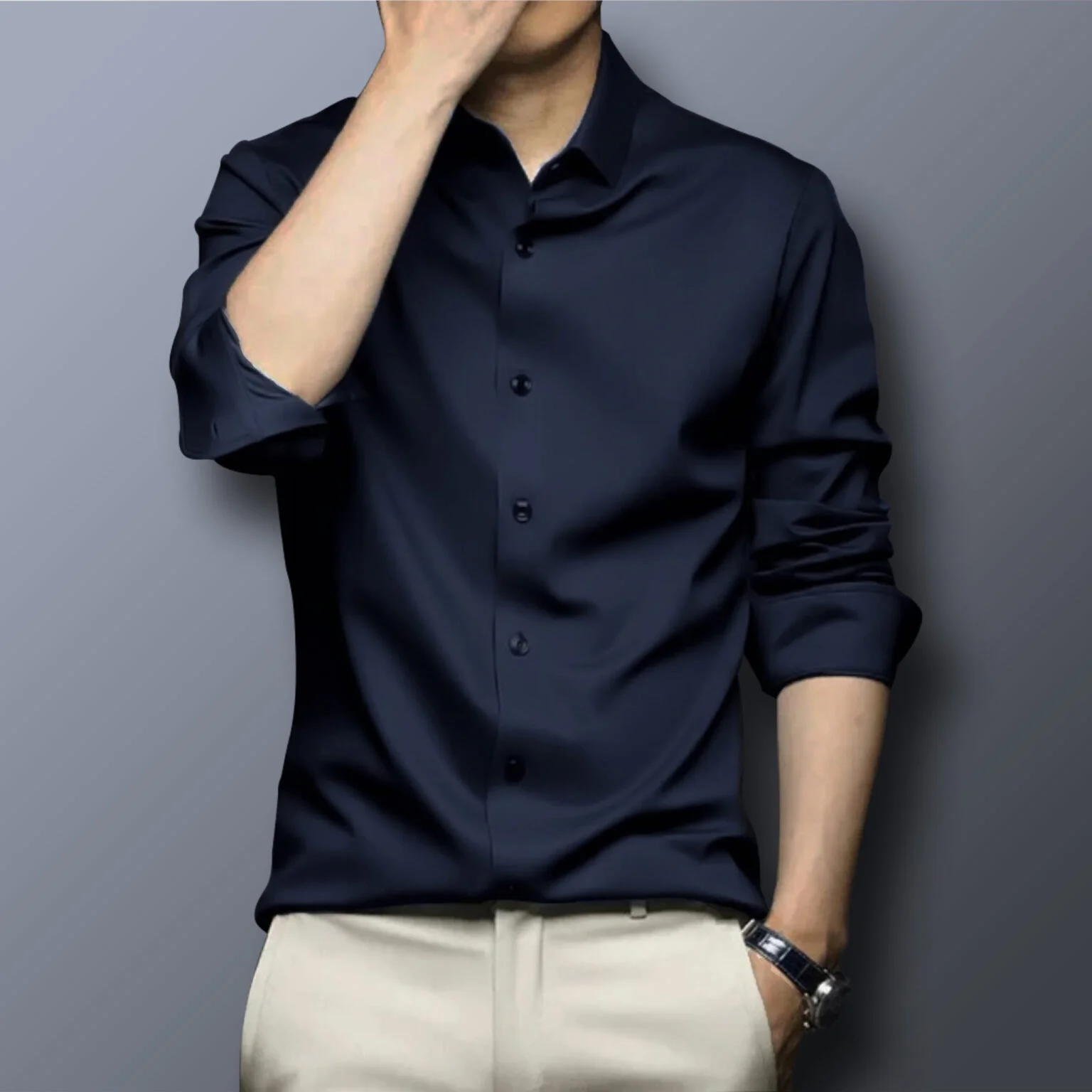 Premium Micro Spandex Shirt - Image 3